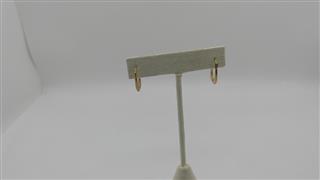 Gold Earrings 10K Yellow Gold 0.45g